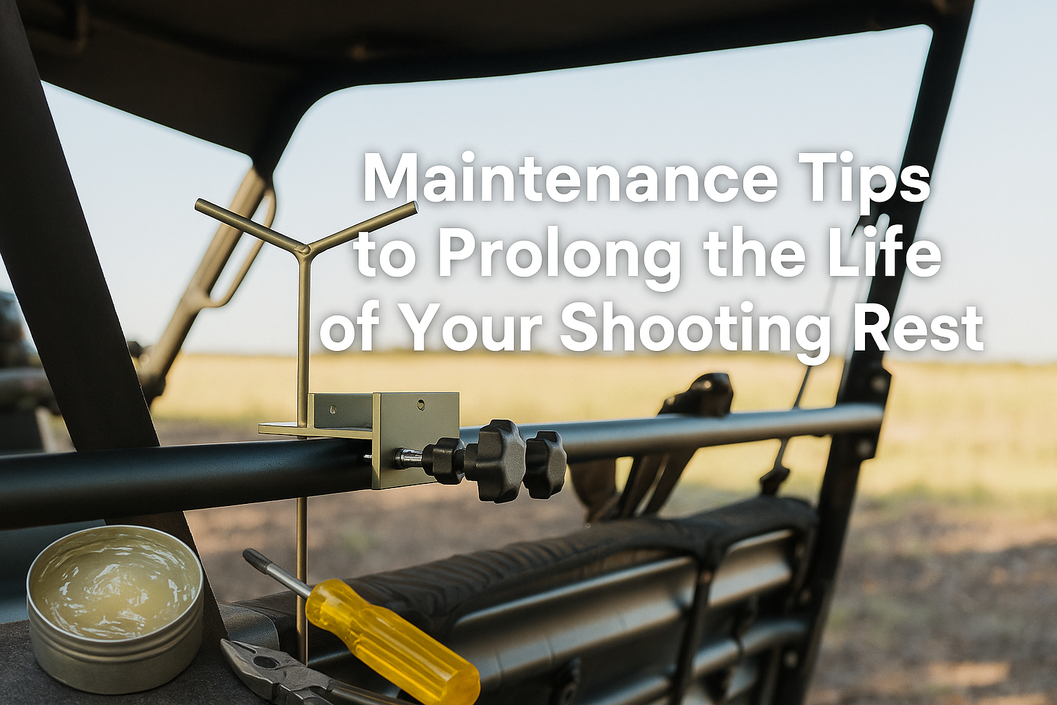Maintenance Tips to Prolong the Life of Your Shooting Rest