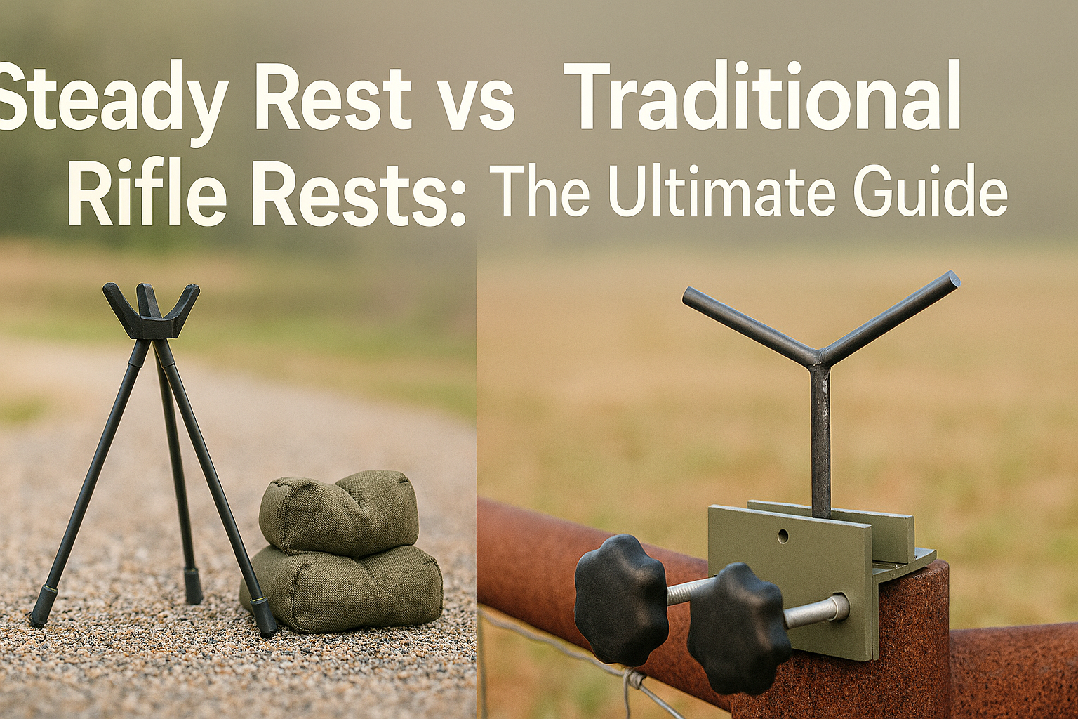 How the Steady Rest Stacks Up Against Traditional Shooting Rests